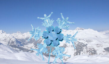 SchneeflockenPanoramaWeg Rüfikopf