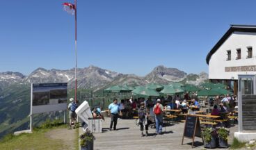 Panorama restaurant Rüfikopf - The destination for excursions in summer, Image 1