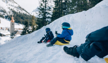 Rodelbahn Oberlech - Lech, Bild 2