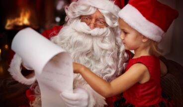 Der Weihnachtsmann kommt nach Zürs