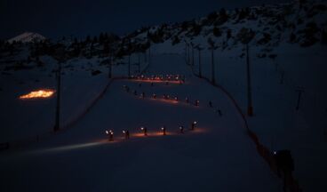 Torchlight run Zürs, Image 1