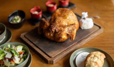 Grillhendl Sonntag im Aurelio's