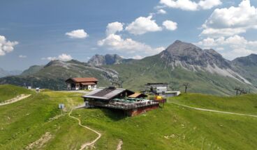 Bergrestaurant Seekopf im Sommer, Bild 1