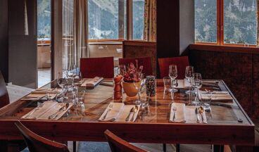 EssenZzimmer: Das Panorama-Restaurant in Lech, Image 1