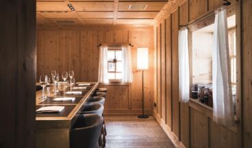 Rote Wand Chef´s Table, Bild 1