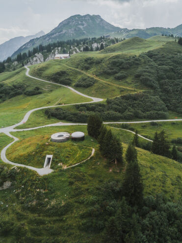 Skyspace-Lech in Oberlech