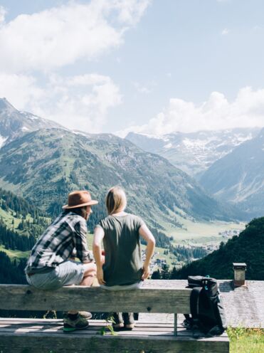 Ausblick vom B&Atilde;&frac14;rstegg Richtung Lech
