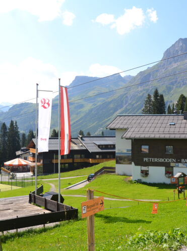 Bergbahn Oberlech - Start der Geocaching Tour in Lech