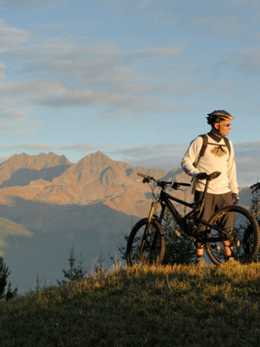 Biker unterwegs im Silbertal