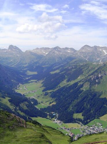Lech Zug vom Rüfikopf
