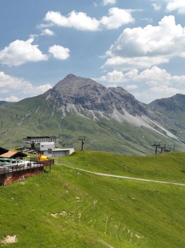 Seekopf Bergrestaurant Drohnenaufnahme