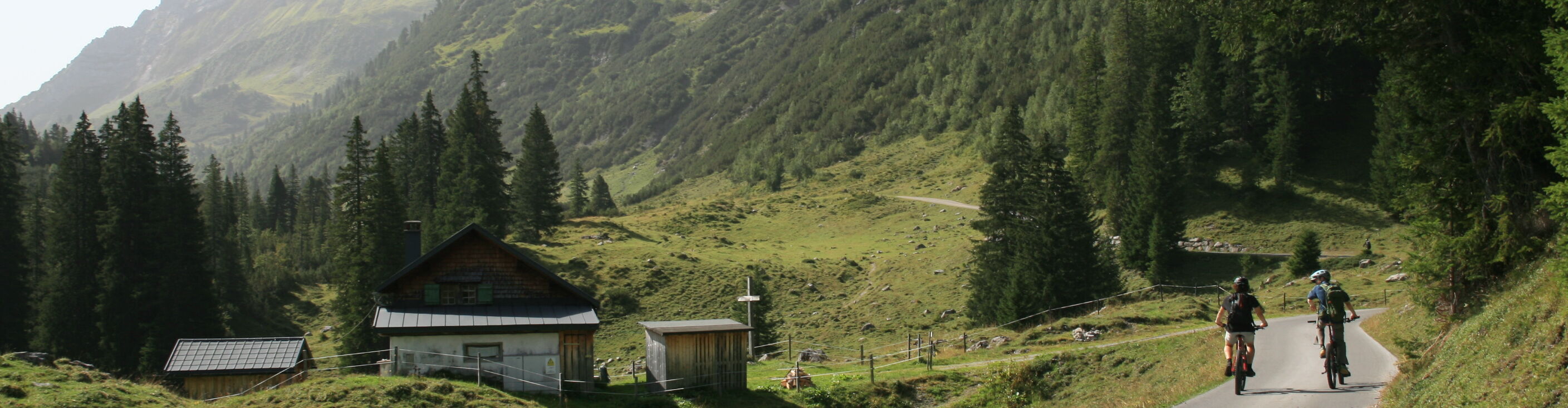 Radfahrer by Arlberg Alpin