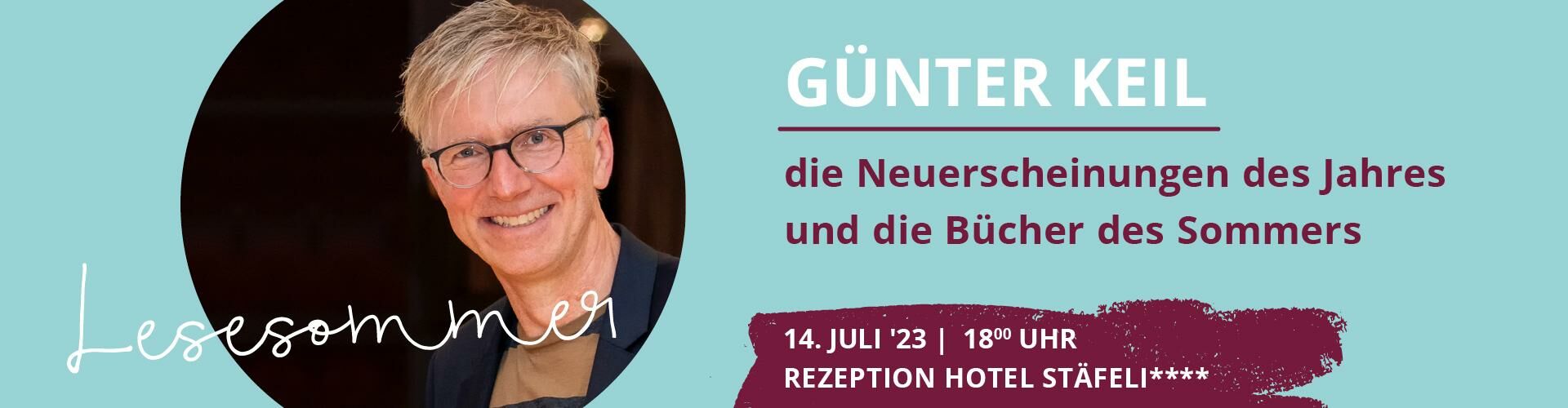 Lesesommer Günter Keil