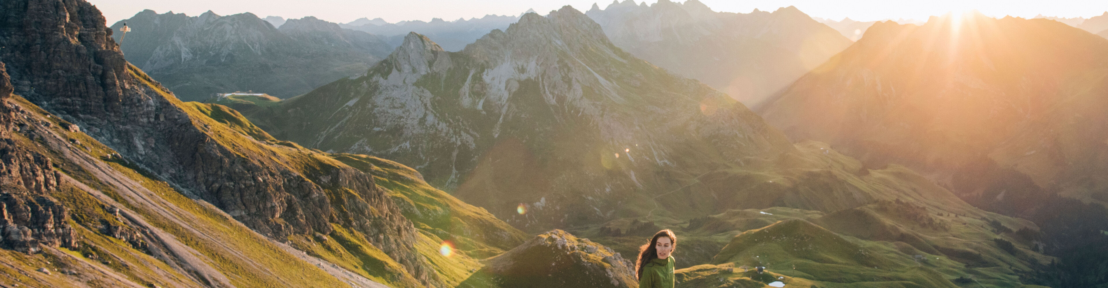 Alpines Wandern in Lech Zürs