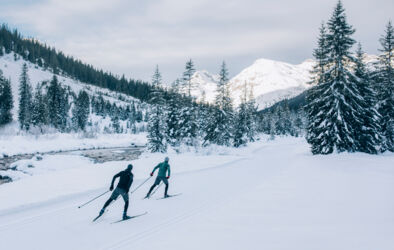 Langlaufen im Zugertal