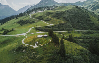 Skyspace-Lech in Oberlech