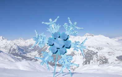 SchneeflockenPanoramaWeg Rüfikopf