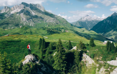 Blick in die bildsch&Atilde;&para;ne Landschaft