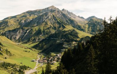 Der Etappenort Stuben am Arlberg