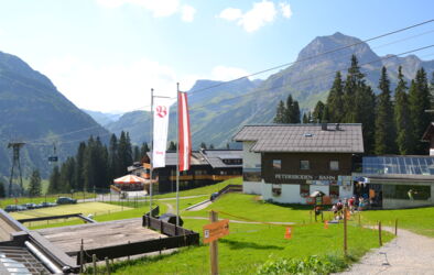 Bergbahn Oberlech - Start der Geocaching Tour in Lech