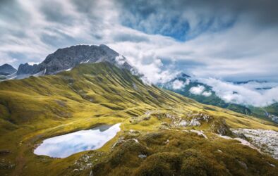 Monzabonsee und Rauhkopfscharte