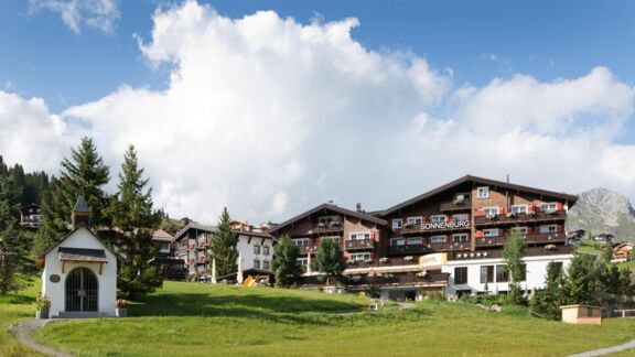 Hotel Sonnenburg im Sommer Hotel Sonnenburg im Sommer