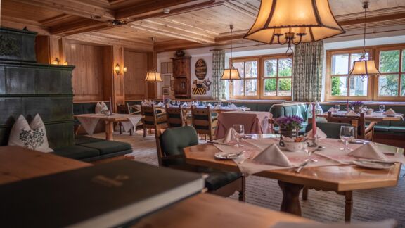 Speisesaal im Hotel Gasthof Post Speisesaal im Hotel Gasthof Post