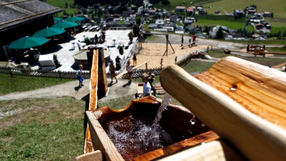 Wasserspielplatz und Erlebnisalm