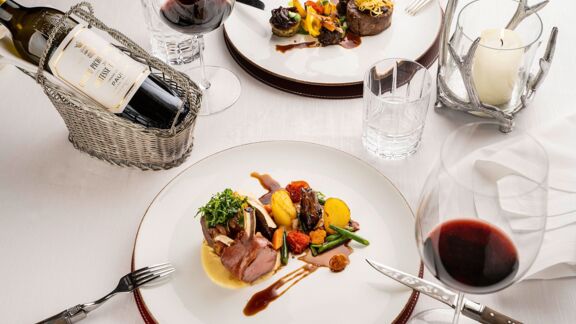 Genuss im Gourmet-Restaurant "Der Runde Saal"