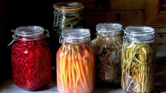 Eingelegtes im Restaurant Klösterle Eingelegtes im Restaurant Klösterle