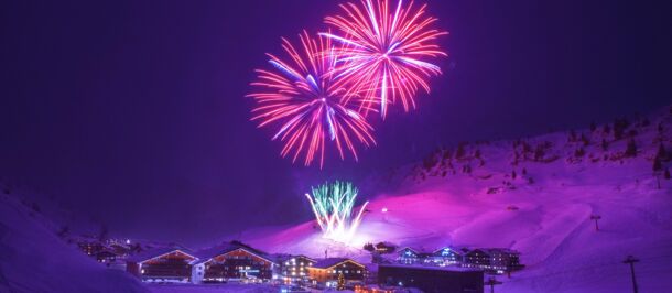 Zuers Feuerwerk Winter