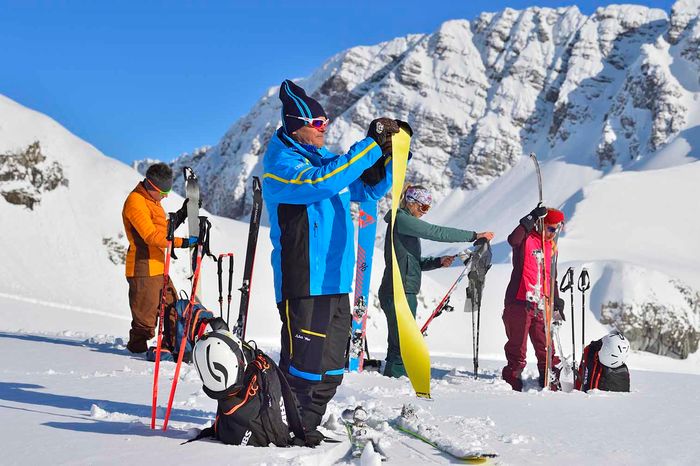 Skischule Lech Skitouren Gruppenkurse