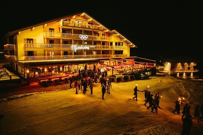 Montana bei Nacht