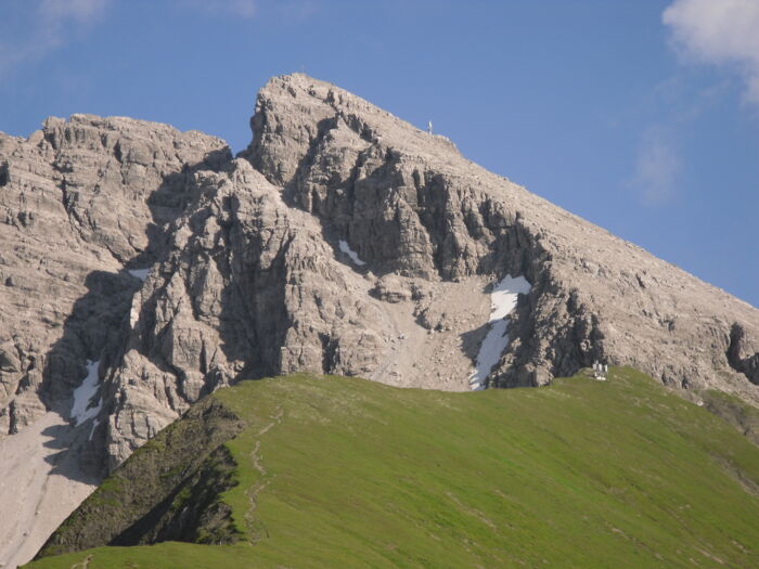 Summit ascent Rüfispitze