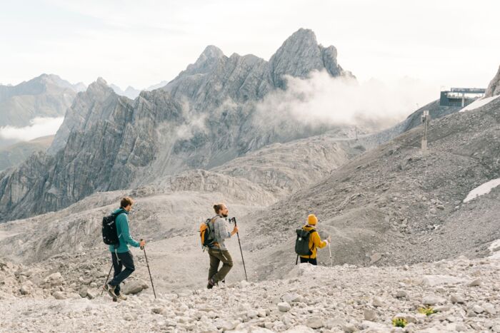Ãber Stock und Stein geht es nach St. Anton am Arlberg