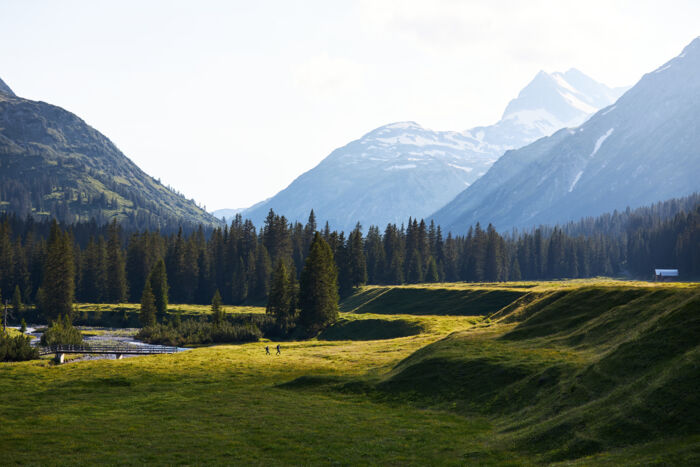 Hiking on the Lechweg - Lech Zürs