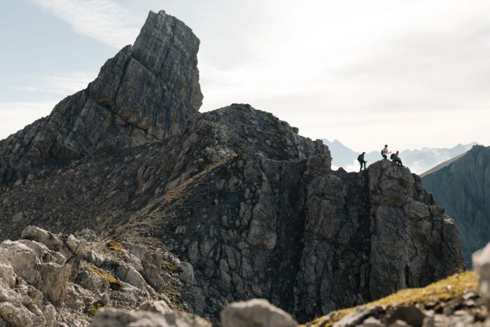 Ausblick über den ganzen Arlberg