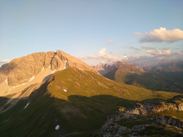 RÃ¼fispitze in the evening