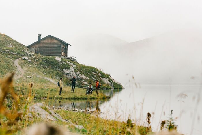 Hier beginnt der letzte Aufstieg Richtung Madlochjoch