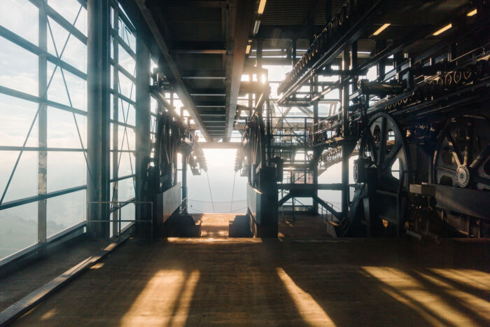 Die Galzigbahn übernimmt die letzten Höhenmeter in den Etappenort St. Anton am Arlberg