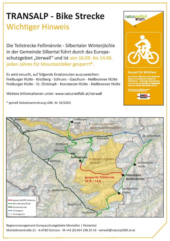 Sperre FellimÃ¤nnle - Silbertaler WinterjÃ¶chle