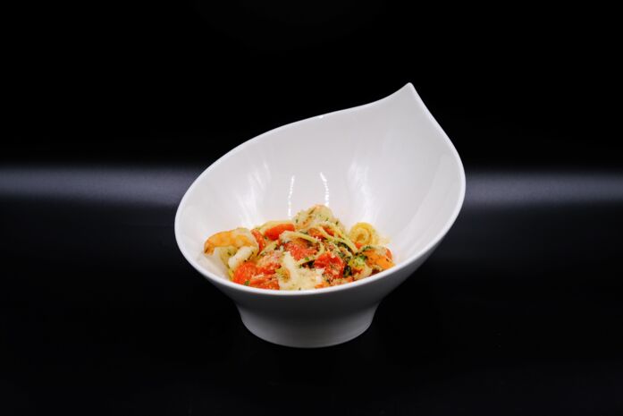 Tagliatelle mit Garnelen