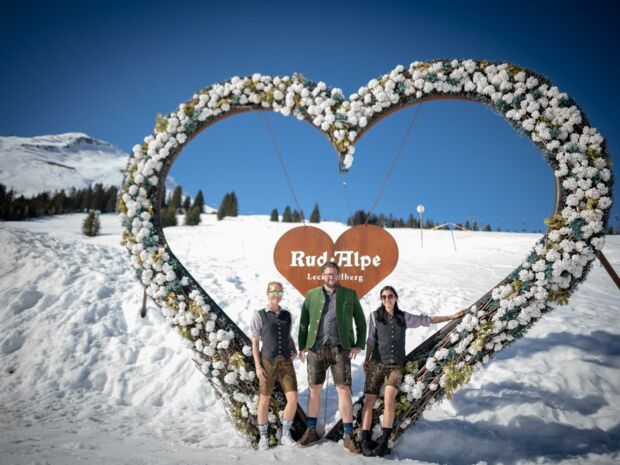 Rud-Alpe Winter Herz