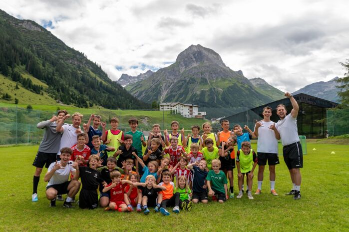 Fussballcamp Lech Teamfoto