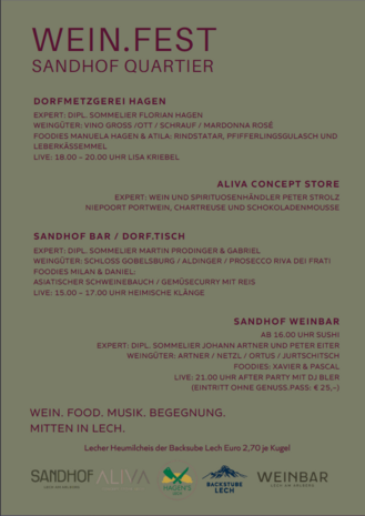 WEIN.FEST Sandhof Quartier 2