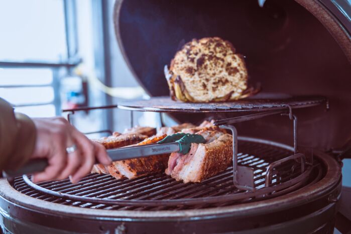 Barbeque Weingondeln