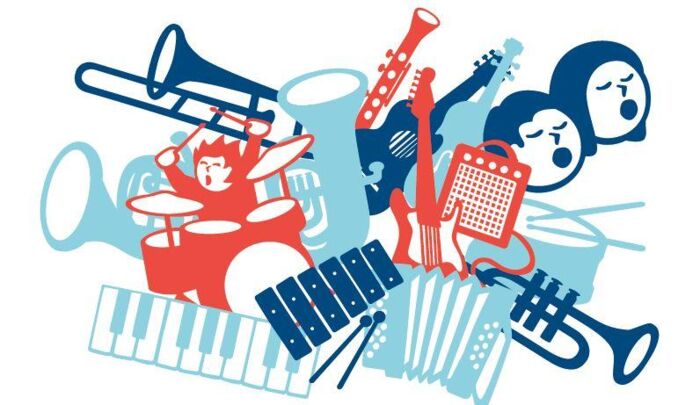 Grafik Musik Schule Lech