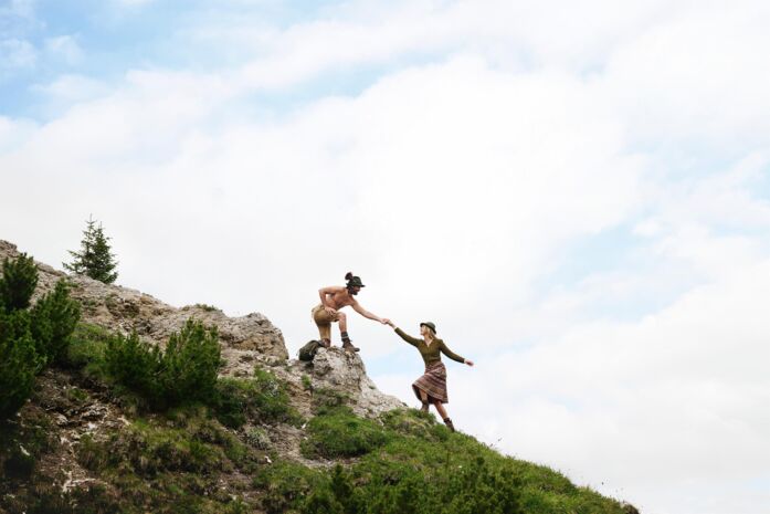 Wandern DrÃ¼ber Burg Hotel Lech am Arlberg
