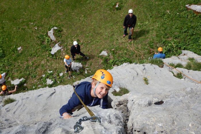 Klettern in Lech Zürs by Arlberg Alpin