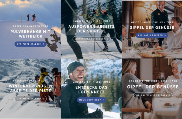 Übersicht Statische Kampagnen Ads